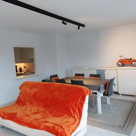 公寓 Casa Quatre-mains Westende 米德尔克尔克